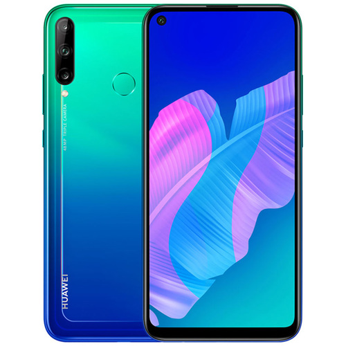 Телефон Huawei P40 Lite E 64Gb Ram 4Gb Aurora Blue фото 