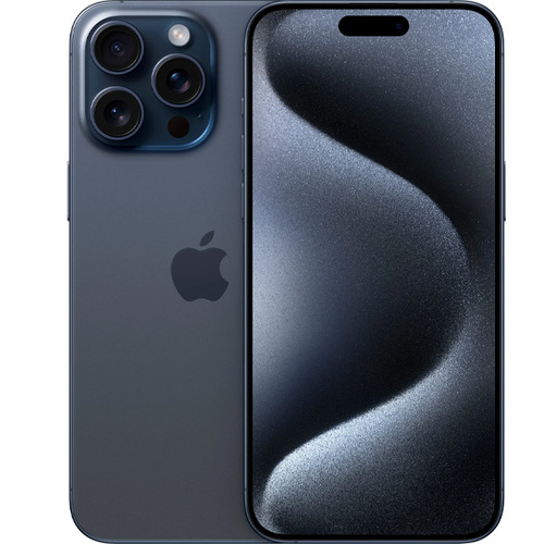Телефон Apple iPhone 15 Pro Max 256Gb (Dual SIM) A3108 Blue Titanium фото 